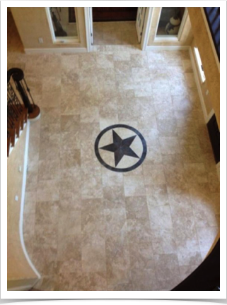 42" Star, As Seen From Second Floor Balcony 42" Star, As Seen From Second Floor Balcony